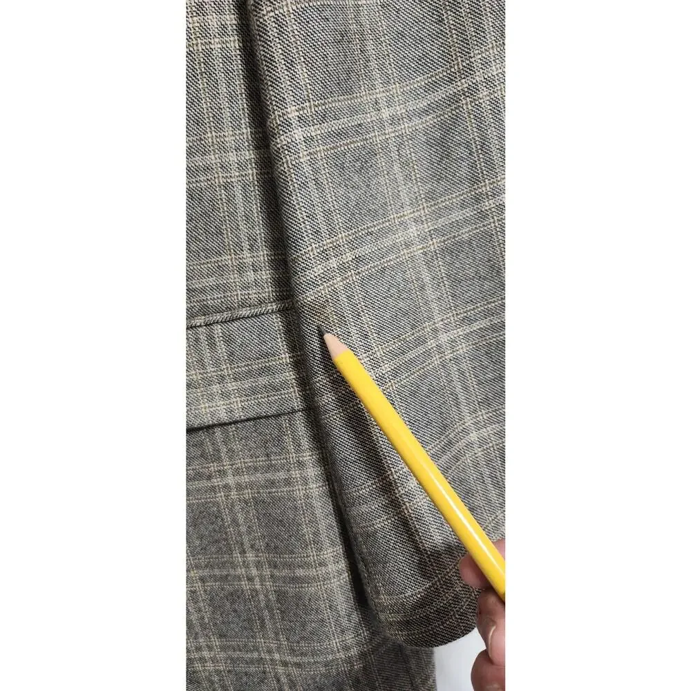 Hart Schaffner Marx Coat Loro Piana 100% Worsted Cashmere 50R See‎ Pics READ!